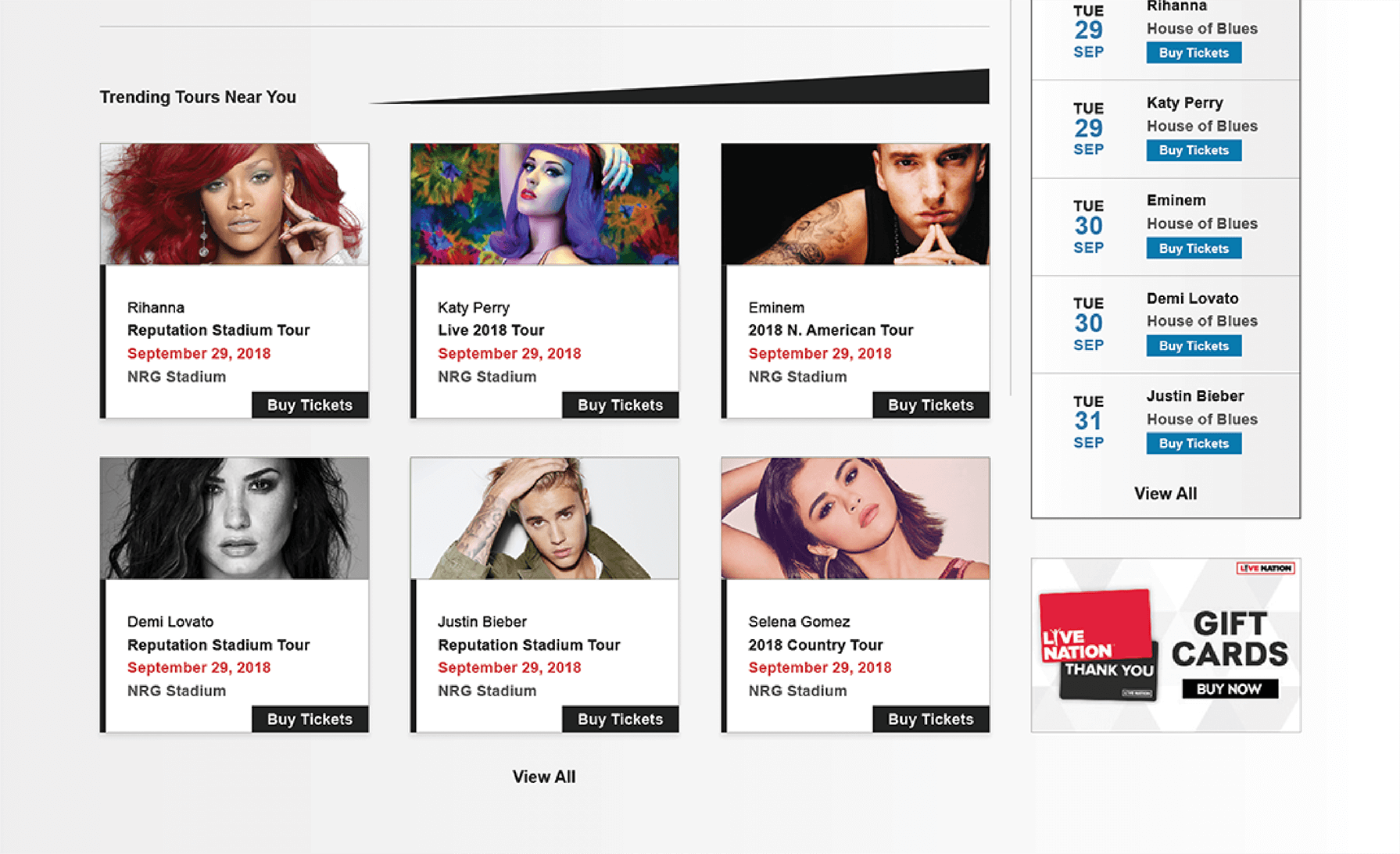 Live Nation project image 4